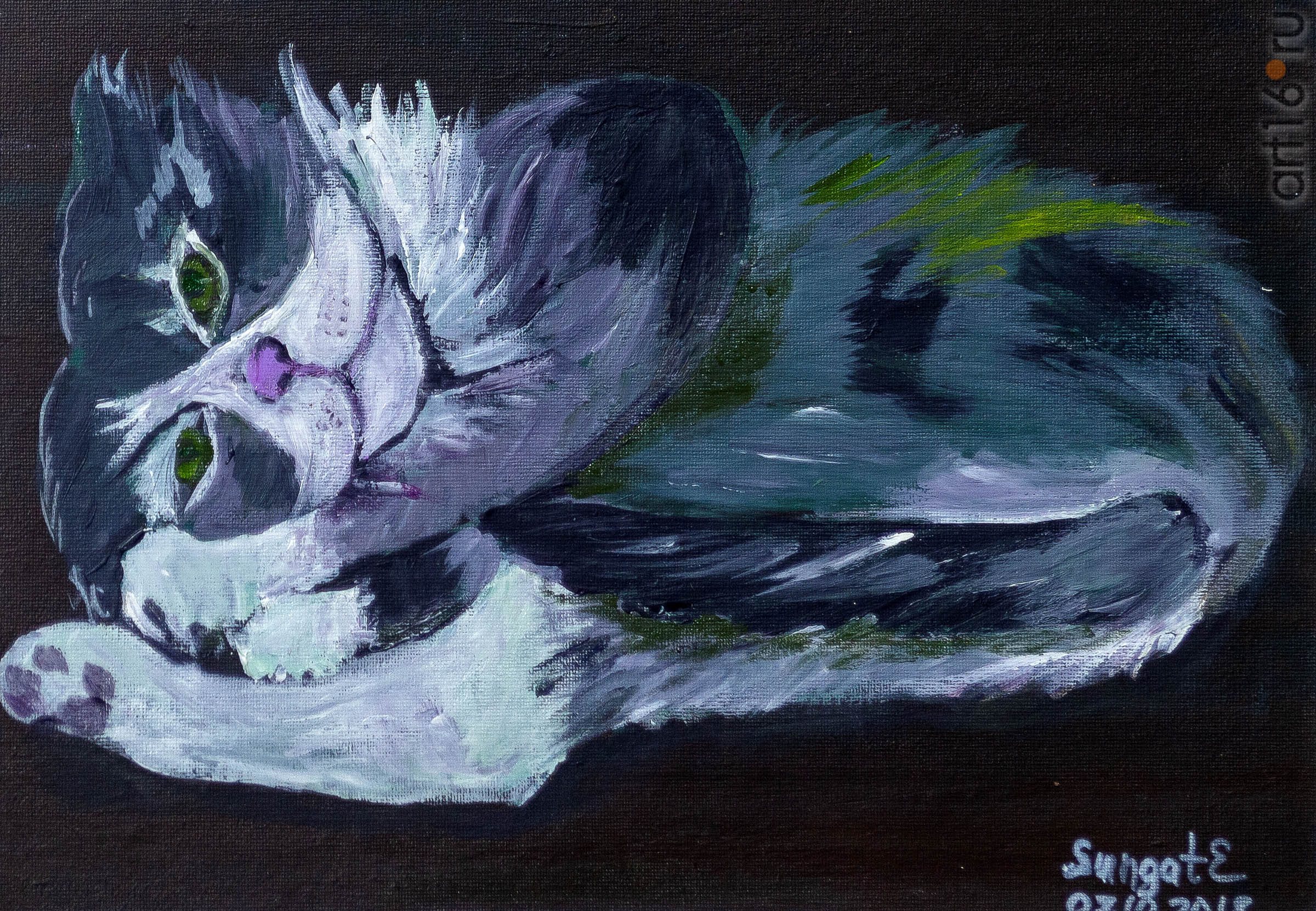 Сладких снов. 2018. Сунгатова Елена::20191225 Лена картины