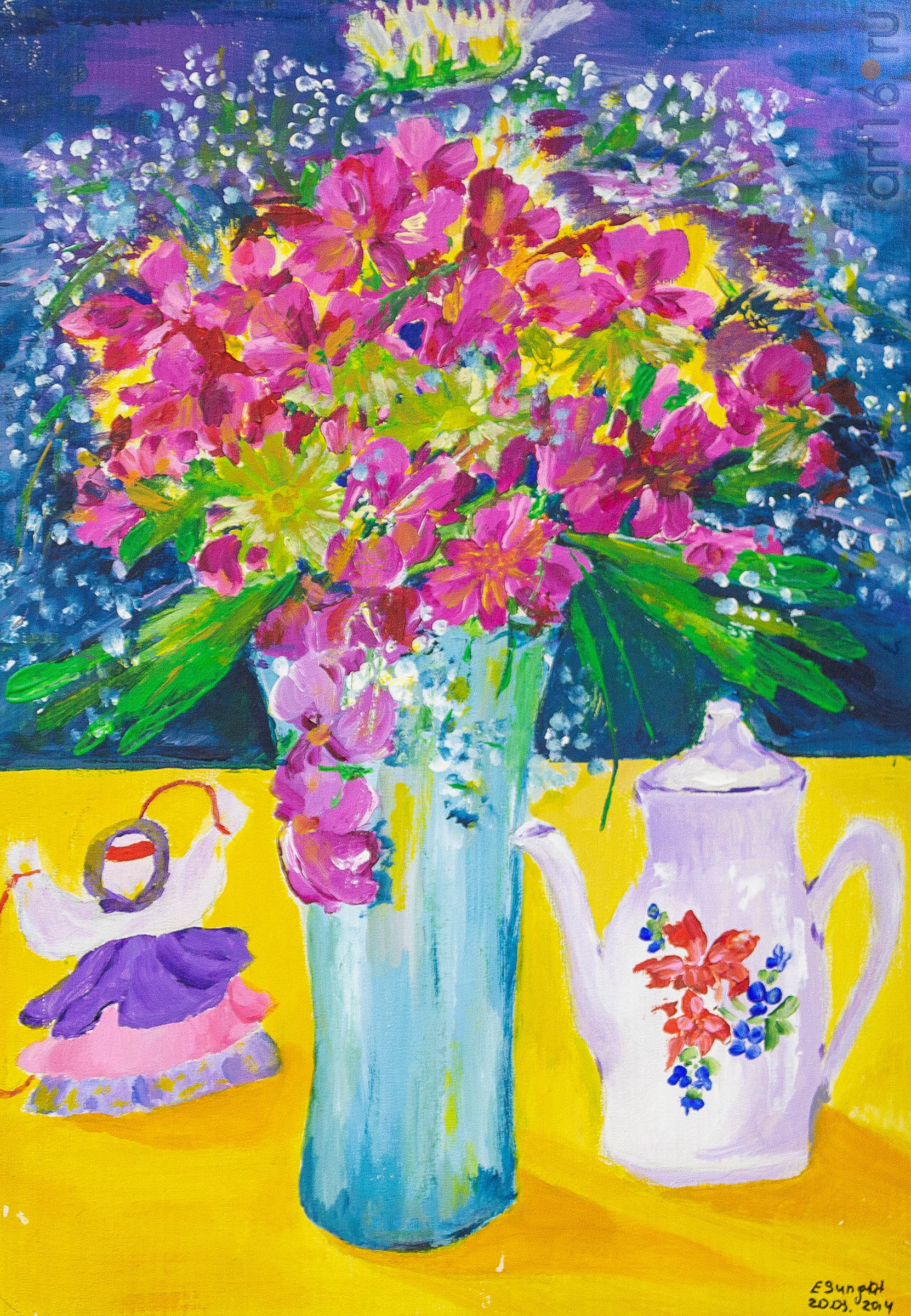 Валдайский колокольчик. 2014. Сунгатова Елена::20191225 Лена картины