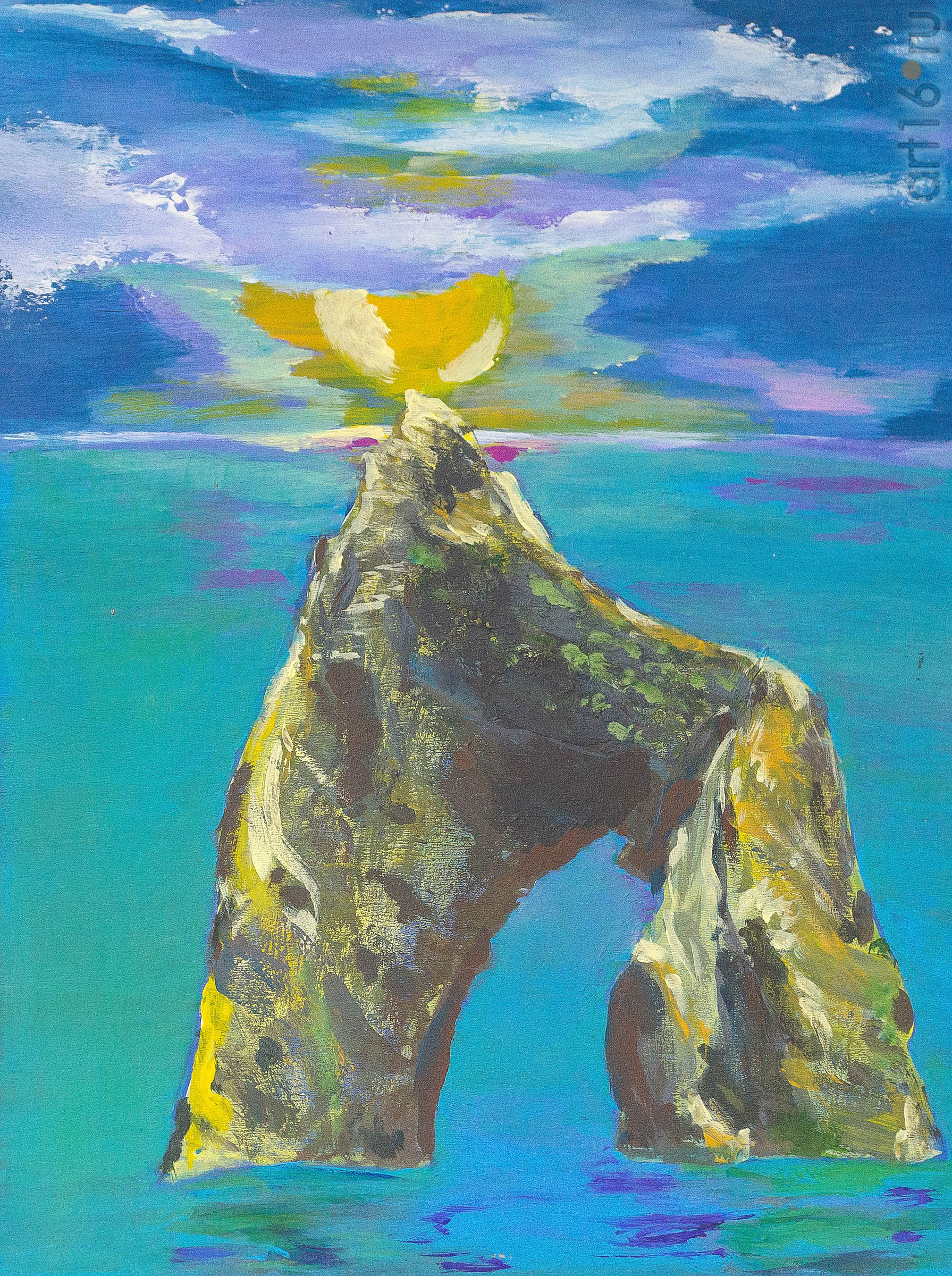 Золотые ворота Крыма. 2013. Сунгатова Елена::20191225 Лена картины