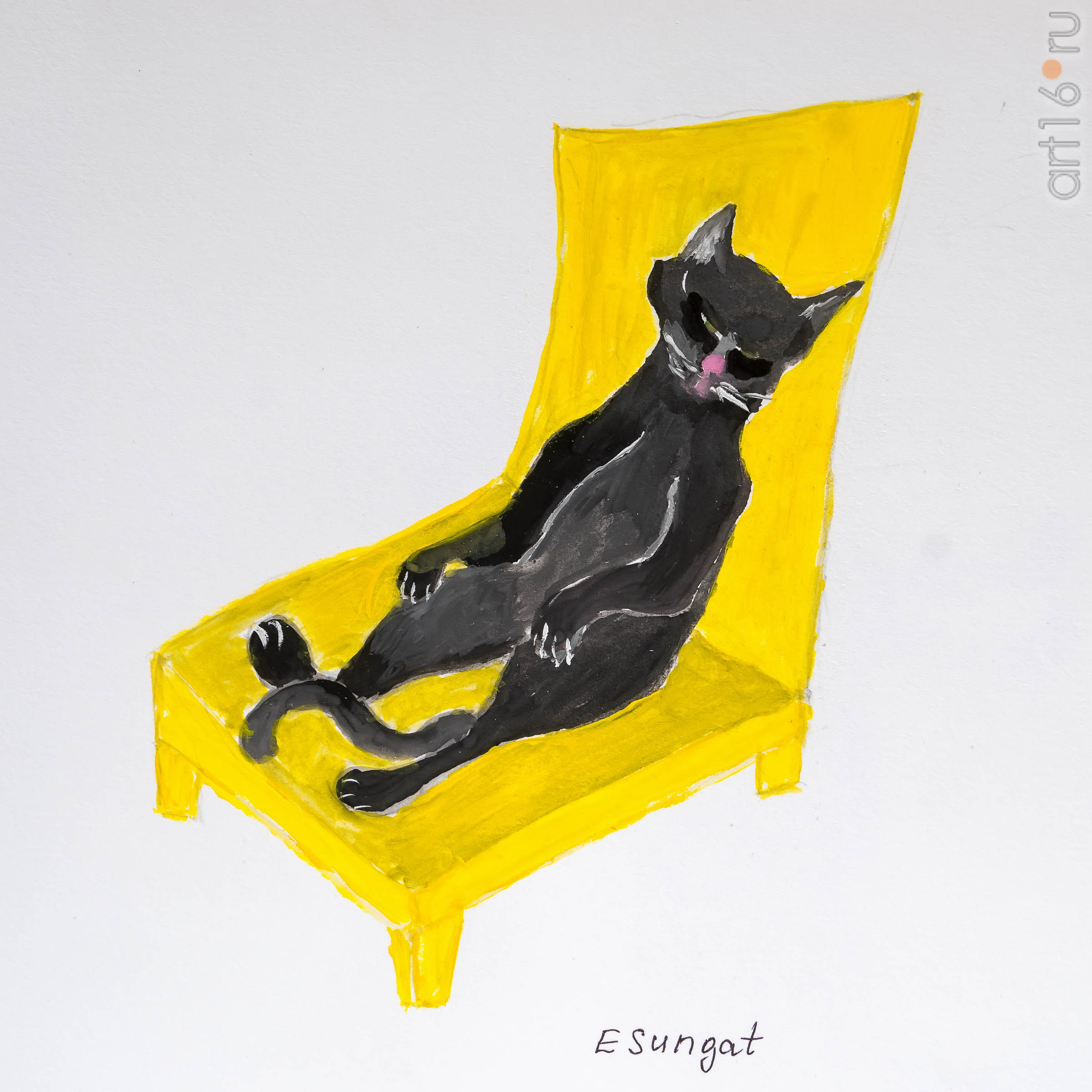 Шредика. Изнемождение. Релакс. 2018. Сунгатова Елена::Кошка Шредика