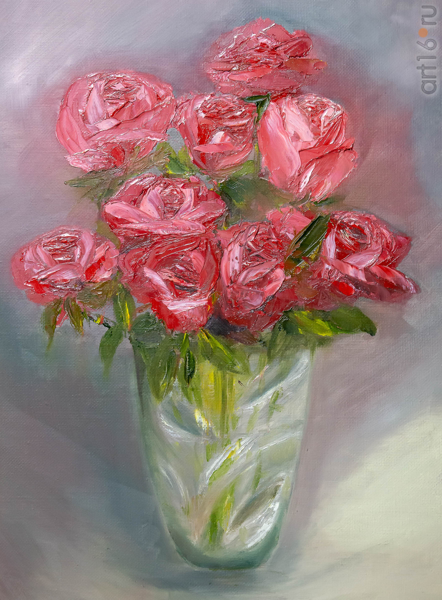 Розы. 2019. Сунгатова Елена::20191225 Лена картины