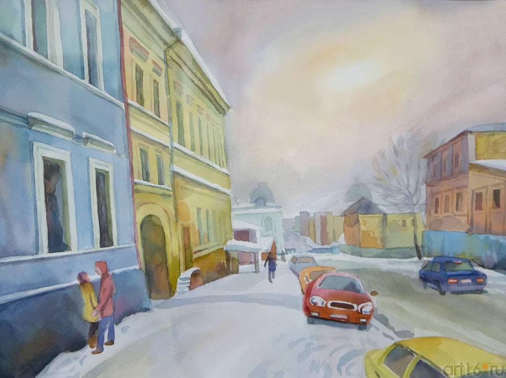 Февраль 2012. Ильин В.И., 1944, Казань::II республиканская выставка акварели