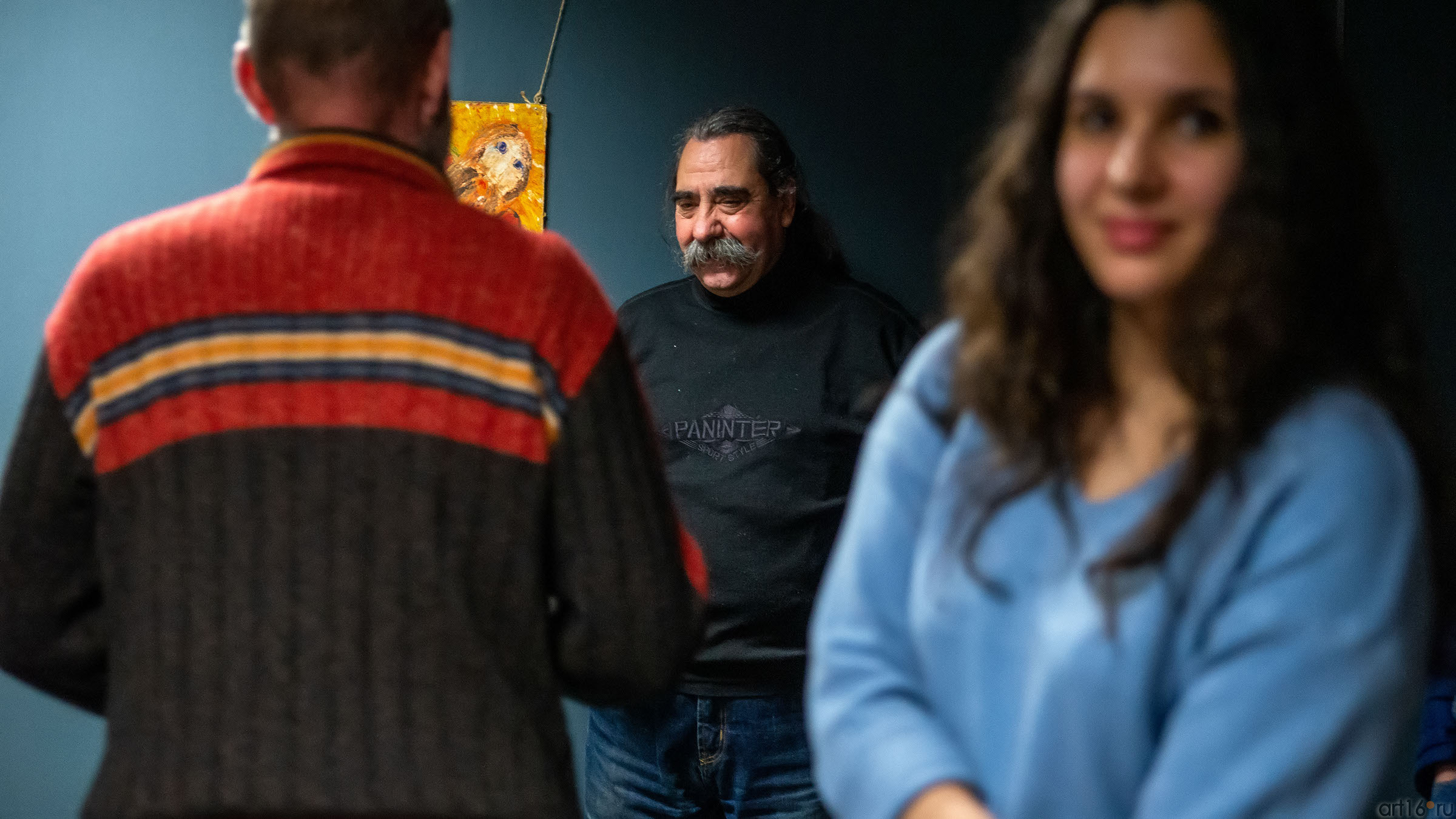 Виктор Тимофеев. Открытие выставки  «Погружение в музыку»::Виктор Тимофеев «Погружение в музыку»