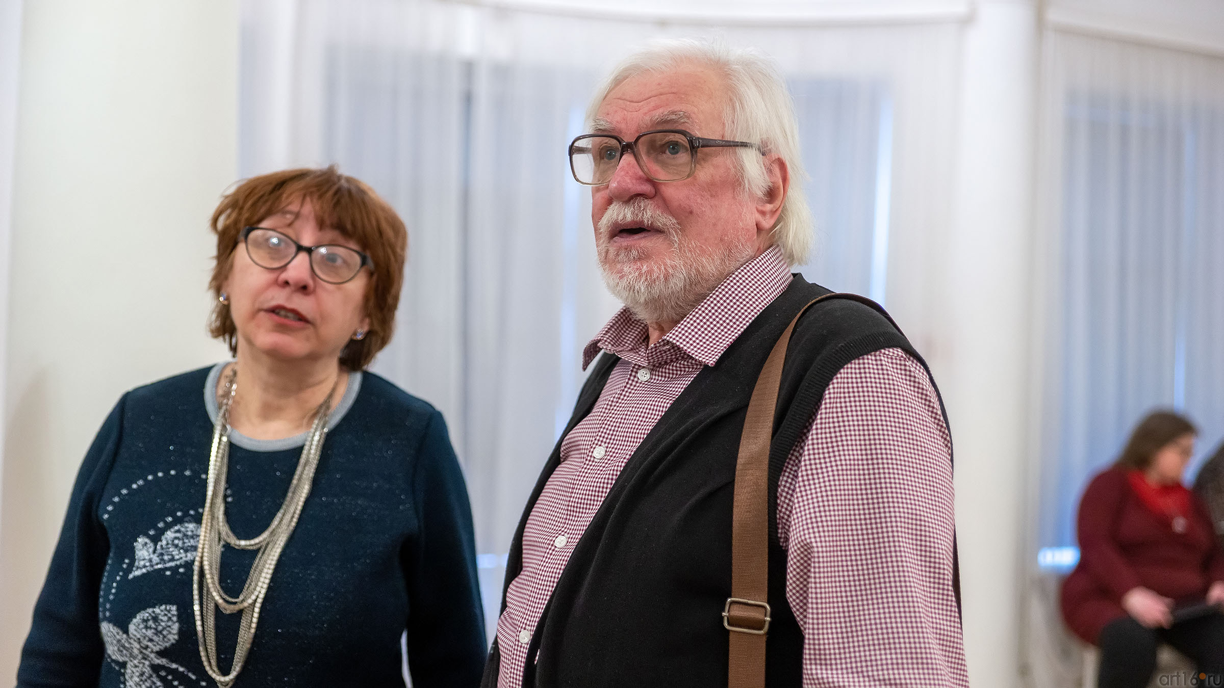 Евгений Канев с супругой Наталией::Евгений Канев. С благодарностью - Казани