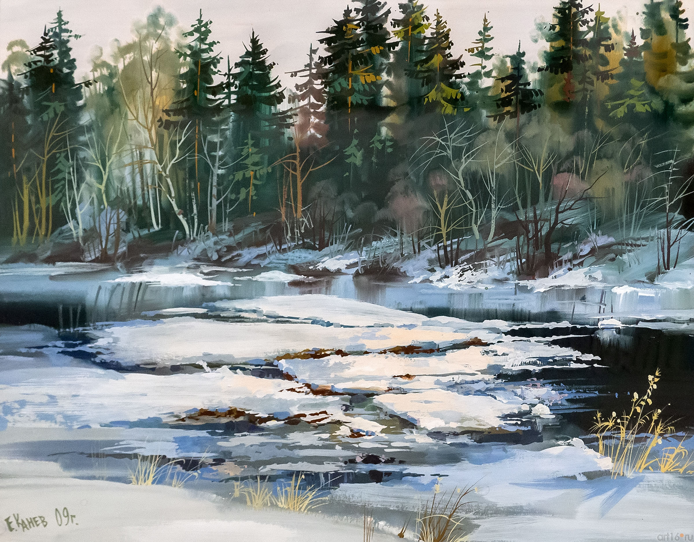 Ледоход. 2009, Евгений Канев::Евгений Канев. С благодарностью - Казани