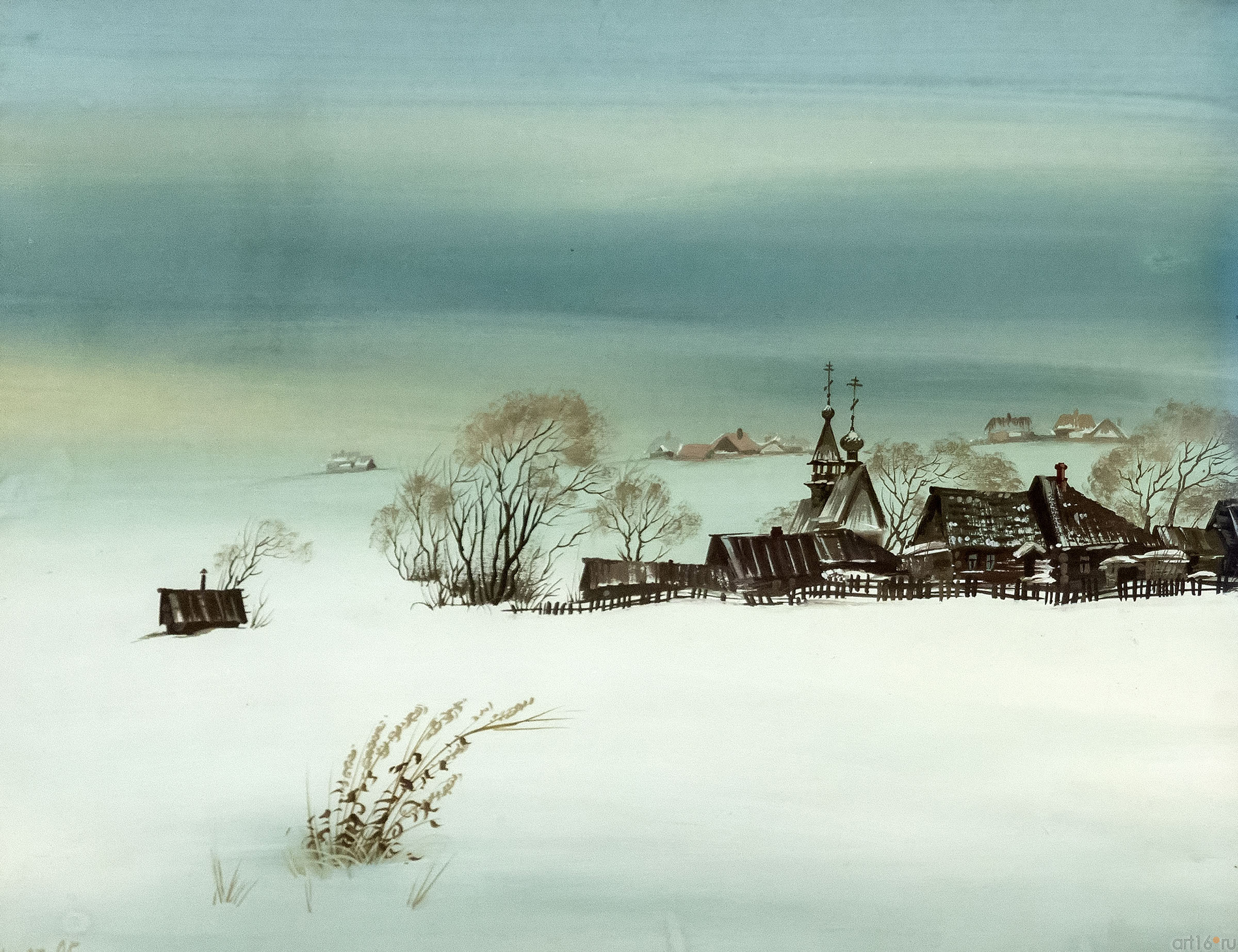 Белое безмолвие. 1995. Евгений Канев::Евгений Канев. С благодарностью - Казани