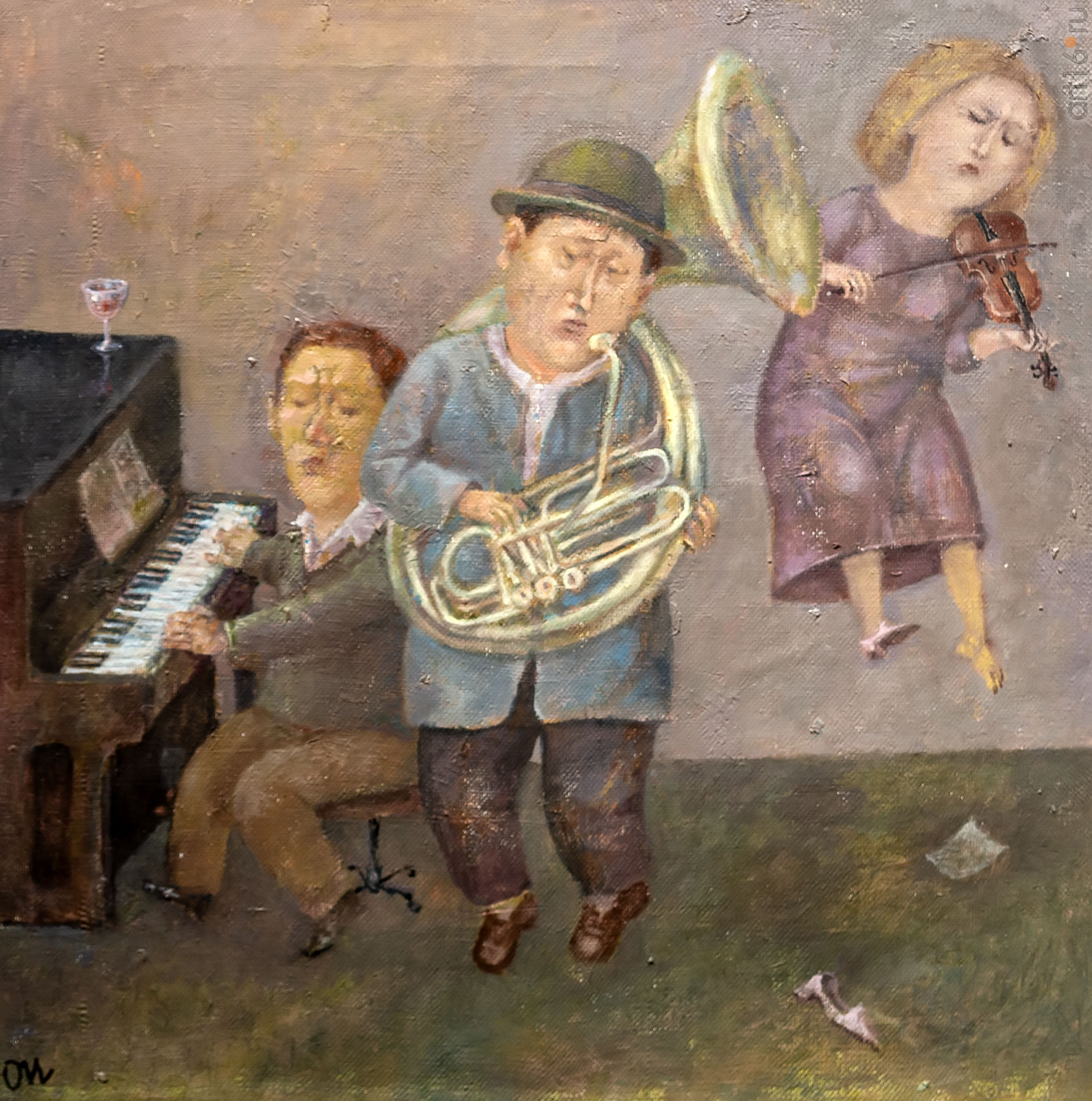 Музыка. Олег Иванов:: Олег Иванов (1961-2020). Выставка