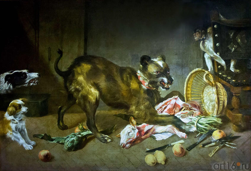 Снейдерса Ф. (1579-1657), мастерская. Фландрия. XVII в. Собаки на кухне::№2 от 20 апреля 2012
