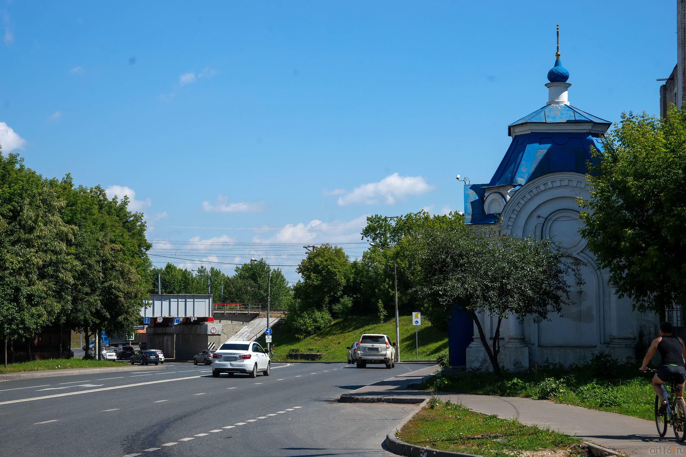 Часовня Казанской Божией Матери и Серафима Саровского, К.Цеткин, 3::Адмиралтейская слобода, Казань, 22 июня 2020