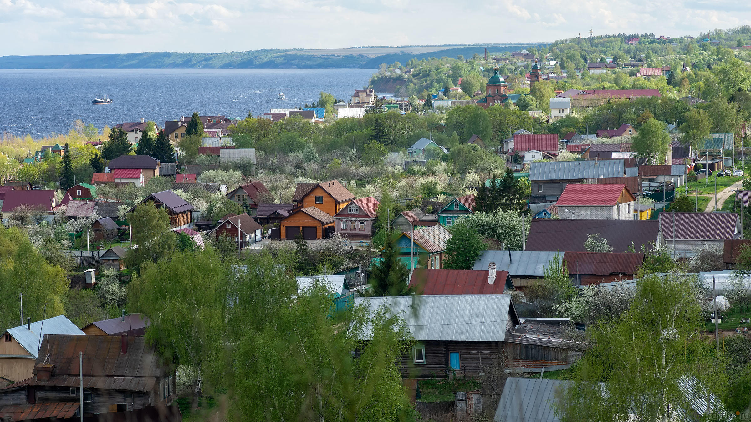 ::Волжский берег. Нижний Услон