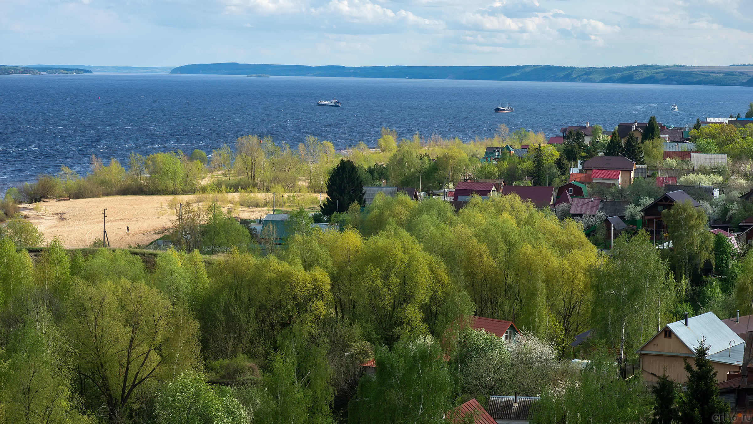 ::Волжский берег. Нижний Услон