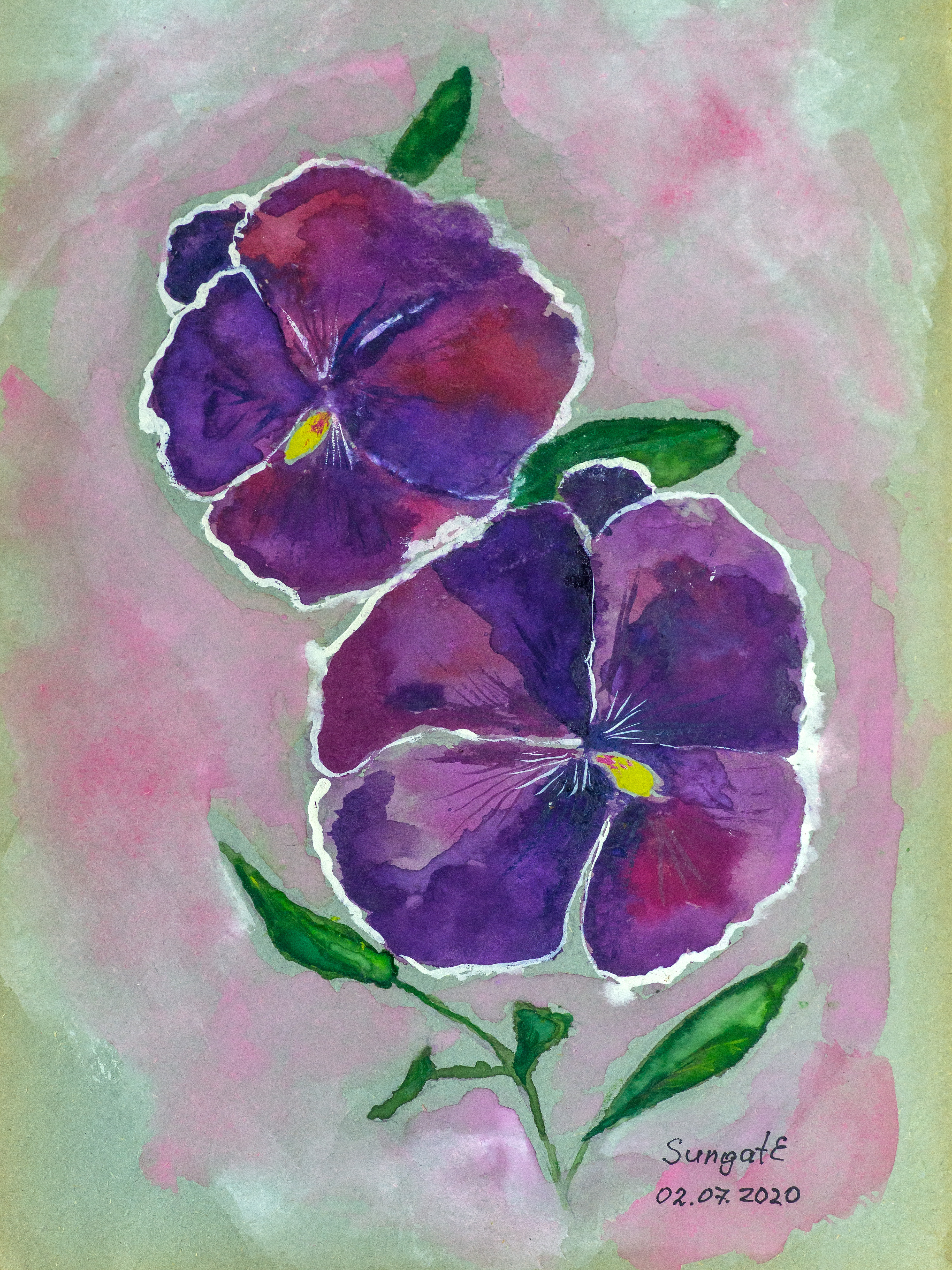 ::Акварель. Пастель. Гуашь