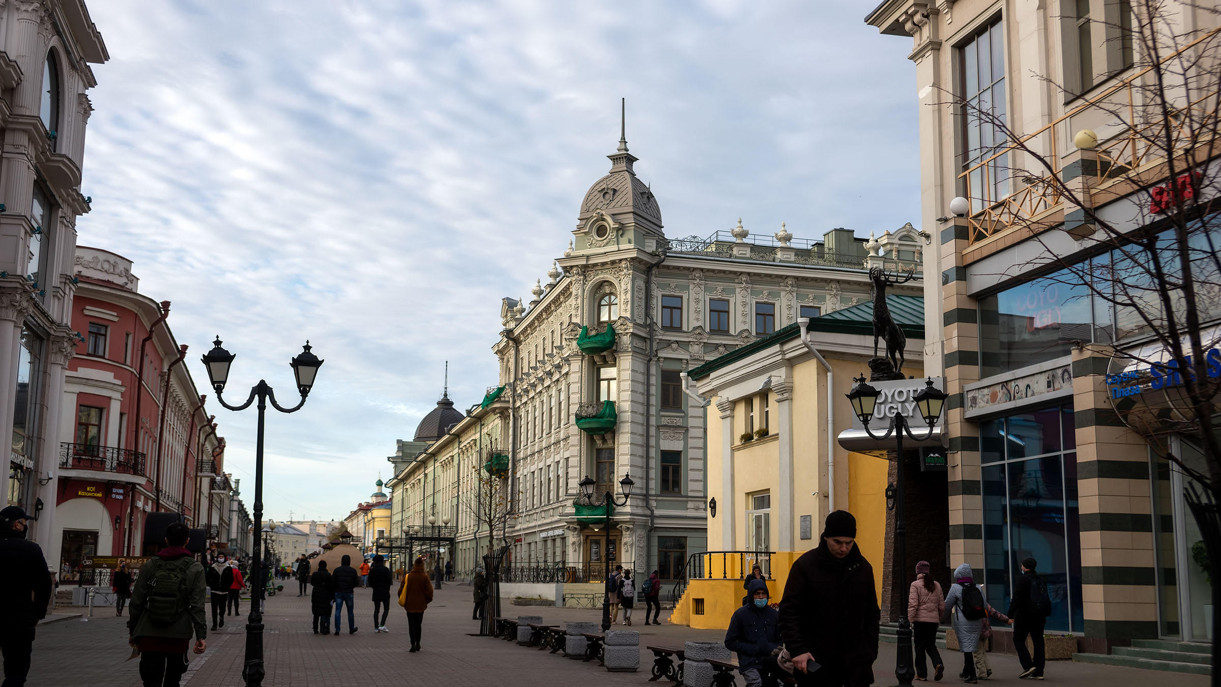 ::Казань, Булак, Чернышевского, Джалиля, Баумана, Кремлевская, Кремль