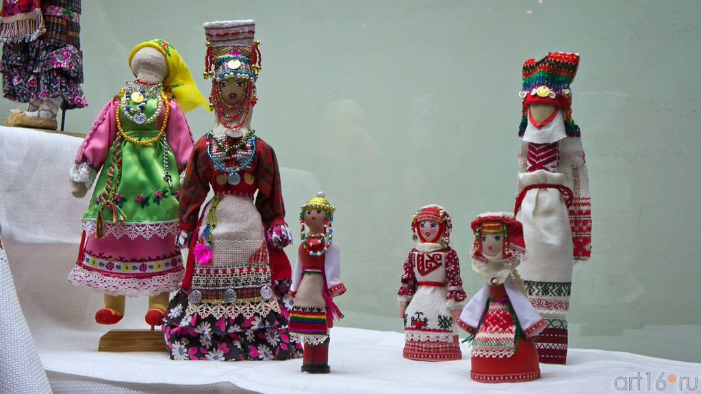 Куклы авторские в чувашском костюме. Шаркова Т.В., 1954::Искусство чувашского народа
