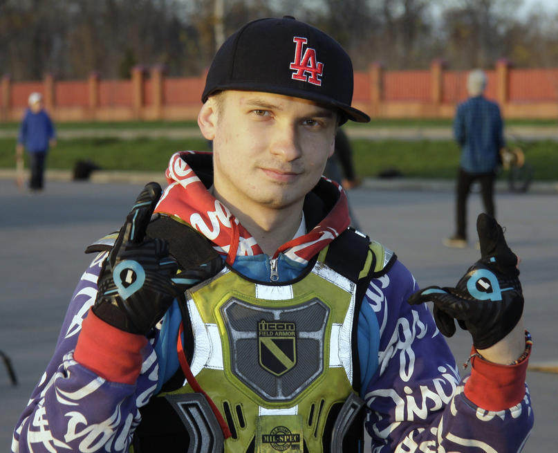 Участник соревнования «KAZAN STUNT BATTLE»