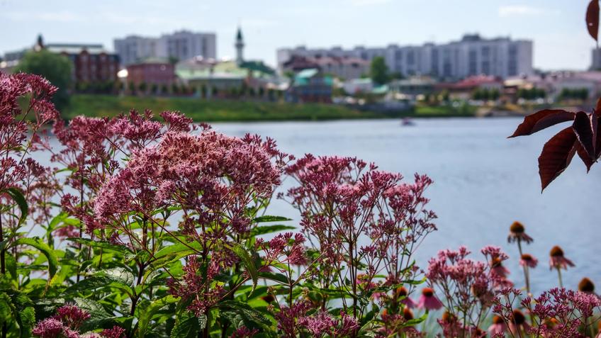 ::Казань, ул. Ульяновых, Петербургская, Островского, набережная озера Нижний Кабан