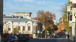 Вид на Большую Красную,  Казань, октябрь 2021