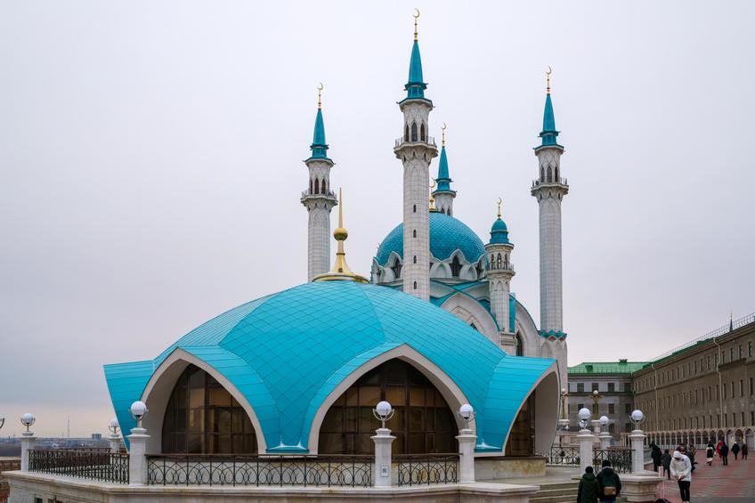 Вид на Мечеть Кул Шариф::«Завет братьев Буби» выставка