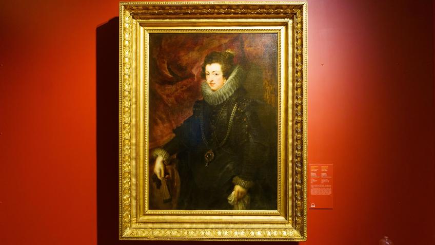 Елизавета (Изабелла) Бурбонская, королева Испании,  около 1628-1629:: «Золотой век фламандского искусства» из собрания Государственного Эрмитажа