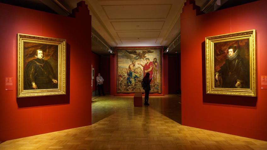 Пауль Питер Рубенс и мастерская ( фрагмент экспозиции):: «Золотой век фламандского искусства» из собрания Государственного Эрмитажа